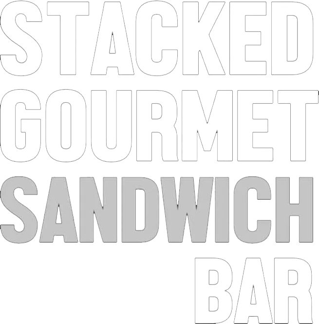 Stacked Gourmet Sandwich Bar logo