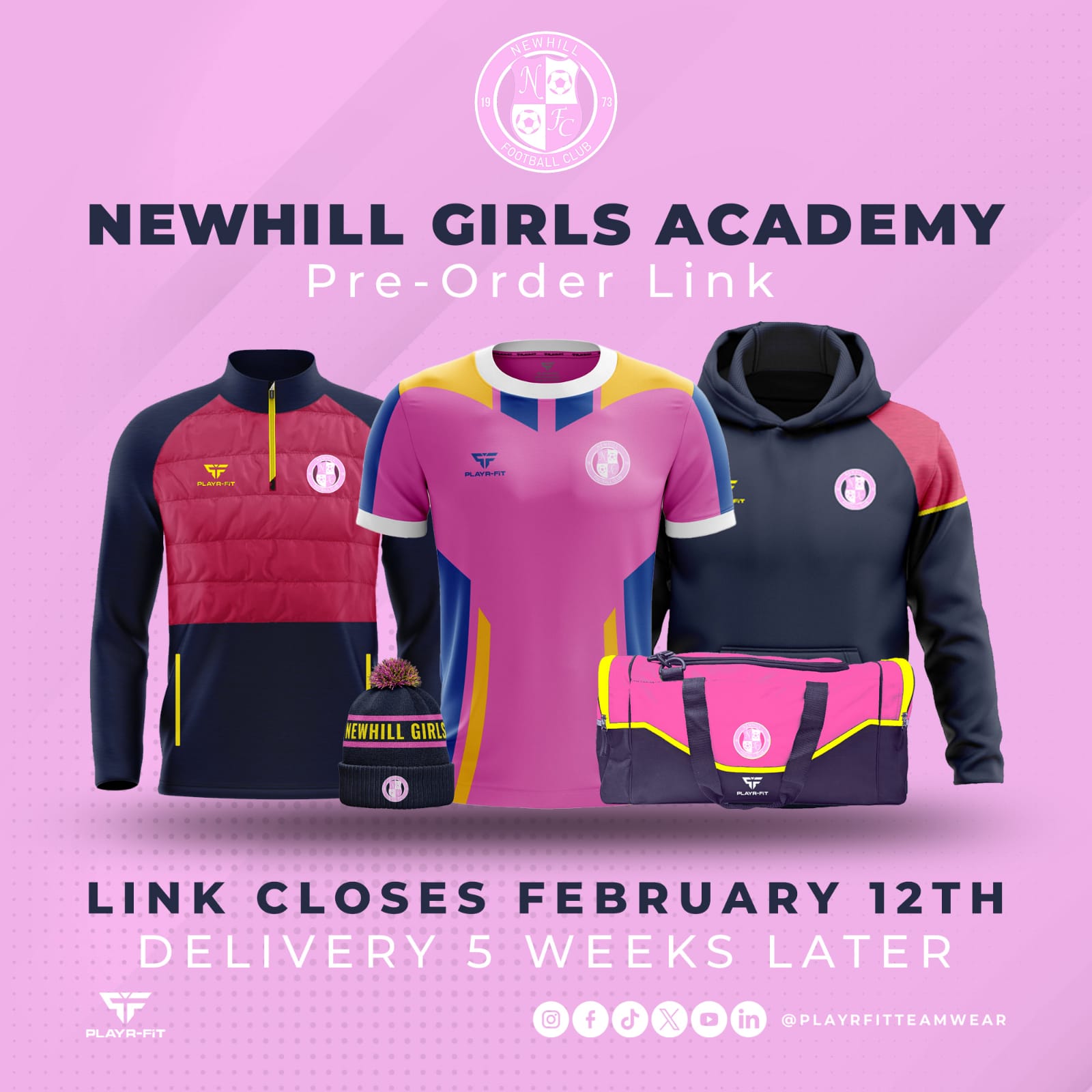 Newhill FC Girls Academy in Collaboration with Playr-Fit article image