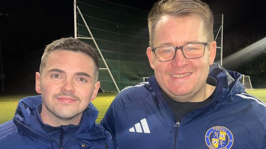 Newhill Coaches Launch Movember Campaign in Support of U18 Spain Trip article image